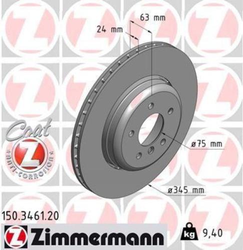 ZIMMERMANN Bremsscheibe 150.3461.20 + Bremsbelagsatz, Scheibenbremse 23309.170.1 BREMBO Warnkontakt, Bremsbelagverschleiß A 00 229 Bild ZIMMERMANN Bremsscheibe 150.3461.20 + Bremsbelagsatz, Scheibenbremse 23309.170.1 BREMBO Warnkontakt, Bremsbelagverschleiß A 00 229