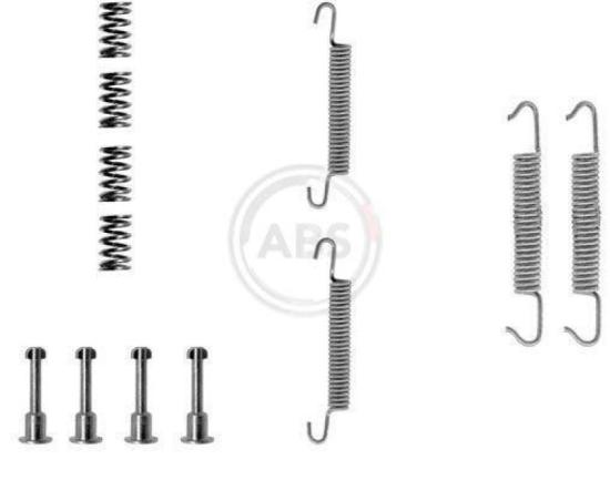 A.B.S. Bremsbackensatz, Feststellbremse 8805 + Zubehörsatz, Feststellbremsbacken 0621Q + Bremsscheibe 15868 + Bremsbelagsatz, Scheibenbremse 36824 Bild A.B.S. Bremsbackensatz, Feststellbremse 8805 + Zubehörsatz, Feststellbremsbacken 0621Q + Bremsscheibe 15868 + Bremsbelagsatz, Scheibenbremse 36824