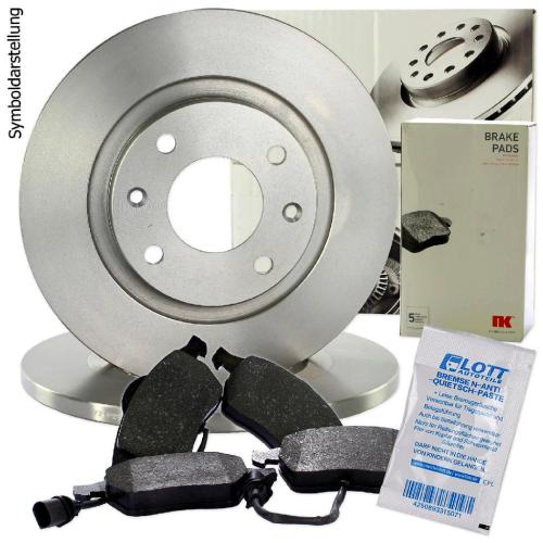 NK Bremsscheibe 201925 + Bremsbelagsatz, Scheibenbremse 221950 Bild NK Bremsscheibe 201925 + Bremsbelagsatz, Scheibenbremse 221950