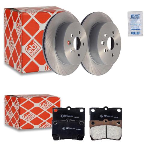 FEBI BILSTEIN Bremsscheibe 108546 + Bremsbelagsatz, Scheibenbremse 170295 Bild FEBI BILSTEIN Bremsscheibe 108546 + Bremsbelagsatz, Scheibenbremse 170295