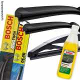 BOSCH Wischblatt 3 397 007 116 + Wischblatt 3 397 004 631 SONAX Reiniger, Scheibenreinigungsanlage 02602000
