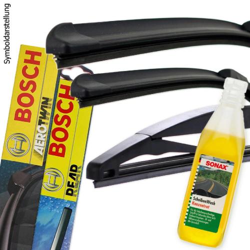BOSCH Wischblatt 3 397 007 116 + Wischblatt 3 397 004 631 SONAX Reiniger, Scheibenreinigungsanlage 02602000 Bild BOSCH Wischblatt 3 397 007 116 + Wischblatt 3 397 004 631 SONAX Reiniger, Scheibenreinigungsanlage 02602000