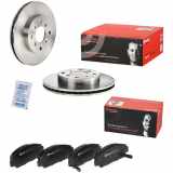 BREMBO Bremsbelagsatz, Scheibenbremse P 28 021 + Bremsscheibe 09.6753.10