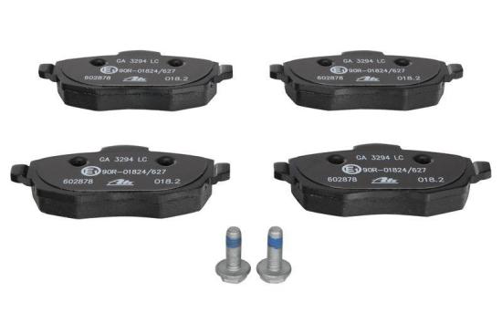 ATE Bremsscheibe 24.0112-0127.1 + Bremsbelagsatz, Scheibenbremse 13.0460-2878.2 Bild ATE Bremsscheibe 24.0112-0127.1 + Bremsbelagsatz, Scheibenbremse 13.0460-2878.2