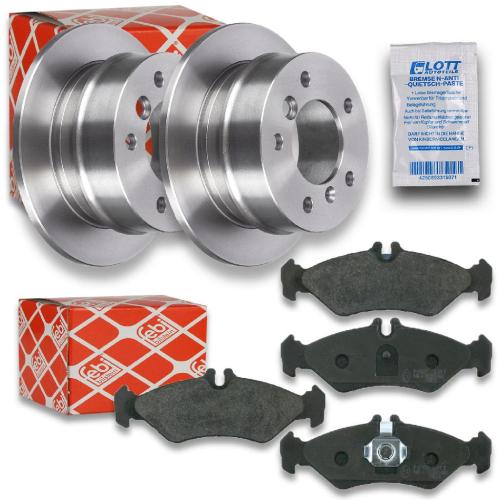 FEBI BILSTEIN Bremsbelagsatz, Scheibenbremse 16162 + Bremsscheibe 09102 Bild FEBI BILSTEIN Bremsbelagsatz, Scheibenbremse 16162 + Bremsscheibe 09102