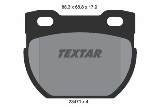 TEXTAR Bremsscheibe 92230503 + Bremsbelagsatz, Scheibenbremse 2347103 Bild TEXTAR Bremsscheibe 92230503 + Bremsbelagsatz, Scheibenbremse 2347103