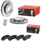 BREMBO Bremsscheibe 09.9483.11 + Bremsbelagsatz, Scheibenbremse P 15 002