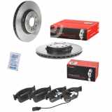 BREMBO Bremsscheibe 09.A820.11 + Bremsbelagsatz, Scheibenbremse P 85 153