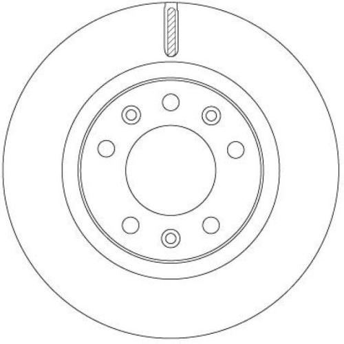 TRW Bremsbelagsatz, Scheibenbremse GDB1992 + Bremsscheibe DF6785 Bild TRW Bremsbelagsatz, Scheibenbremse GDB1992 + Bremsscheibe DF6785