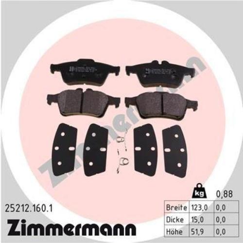ZIMMERMANN Bremsbelagsatz, Scheibenbremse 25212.160.1 + Bremsscheibe 250.1366.20 + Bremsbelagsatz, Scheibenbremse 25736.180.1 + Bremsscheibe 250.1372.20 Bild ZIMMERMANN Bremsbelagsatz, Scheibenbremse 25212.160.1 + Bremsscheibe 250.1366.20 + Bremsbelagsatz, Scheibenbremse 25736.180.1 + Bremsscheibe 250.1372.20