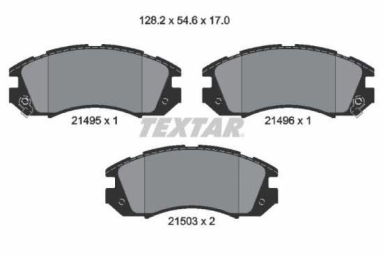 TEXTAR Bremsscheibe 92081900 + Bremsscheibe 92082000 + Bremsbelagsatz, Scheibenbremse 2149501 + Bremsbelagsatz, Scheibenbremse 2170301 Bild TEXTAR Bremsscheibe 92081900 + Bremsscheibe 92082000 + Bremsbelagsatz, Scheibenbremse 2149501 + Bremsbelagsatz, Scheibenbremse 2170301