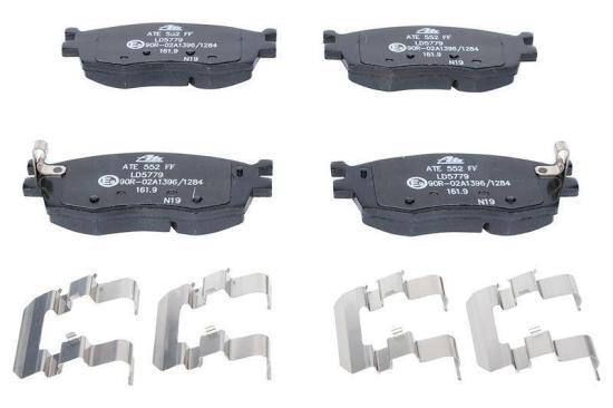 ATE Bremsbelagsatz, Scheibenbremse 13.0470-5779.2 + Bremsscheibe 24.0122-0260.1 Bild ATE Bremsbelagsatz, Scheibenbremse 13.0470-5779.2 + Bremsscheibe 24.0122-0260.1