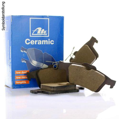 ATE Bremsbelagsatz, Scheibenbremse 13.0470-5611.2 + Bremsbelagsatz, Scheibenbremse 13.0470-2758.2 + Bremsscheibe 24.0130-0207.1 + Bremsscheibe 24.0112-0187.1 Bild ATE Bremsbelagsatz, Scheibenbremse 13.0470-5611.2 + Bremsbelagsatz, Scheibenbremse 13.0470-2758.2 + Bremsscheibe 24.0130-0207.1 + Bremsscheibe 24.0112-0187.1