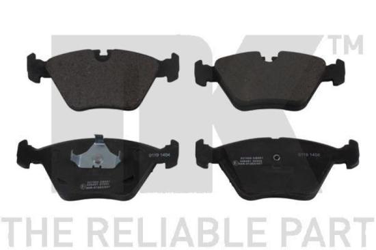 NK Bremsbelagsatz, Scheibenbremse 221508 + Bremsscheibe 201518 Bild NK Bremsbelagsatz, Scheibenbremse 221508 + Bremsscheibe 201518