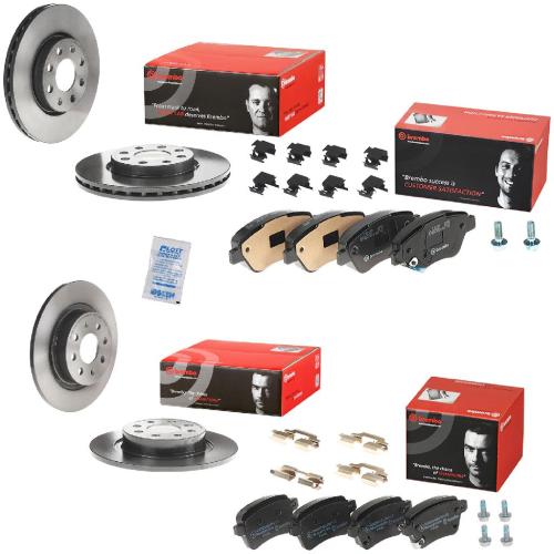 BREMBO Bremsscheibe 09.5843.31 + Bremsbelagsatz, Scheibenbremse P 59 086 + Bremsbelagsatz, Scheibenbremse P 59 051 + Bremsscheibe 08.9460.11 Bild BREMBO Bremsscheibe 09.5843.31 + Bremsbelagsatz, Scheibenbremse P 59 086 + Bremsbelagsatz, Scheibenbremse P 59 051 + Bremsscheibe 08.9460.11