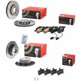 BREMBO Bremsscheibe 09.5745.21 + Bremsbelagsatz, Scheibenbremse P 85 026 + Bremsbelagsatz, Scheibenbremse P 85 013 + Bremsscheibe 08.5743.11