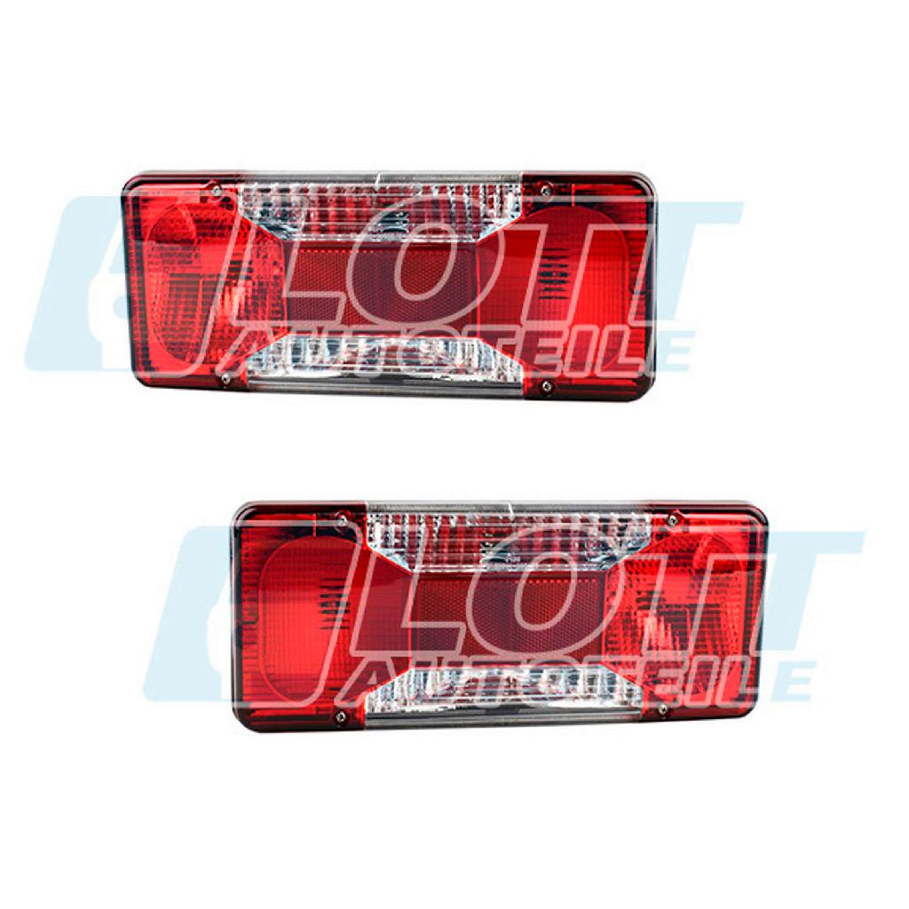 JOHNS Heckleuchte 40 43 88-2 + Heckleuchte 40 43 87-2