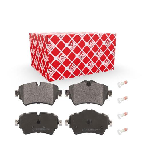 FEBI BILSTEIN Warnkontakt, Bremsbelagverschleiß 101072 + Bremsbelagsatz, Scheibenbremse 116345 + Bremsscheibe 108632 Bild FEBI BILSTEIN Warnkontakt, Bremsbelagverschleiß 101072 + Bremsbelagsatz, Scheibenbremse 116345 + Bremsscheibe 108632