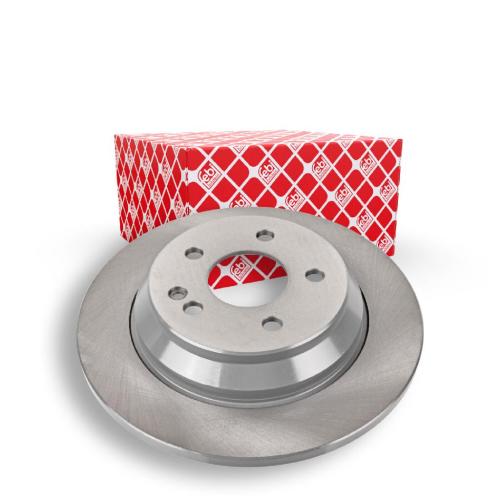 FEBI BILSTEIN Warnkontakt, Bremsbelagverschleiß 29414 + Bremsbelagsatz, Scheibenbremse 16977 + Bremsscheibe 104951 Bild FEBI BILSTEIN Warnkontakt, Bremsbelagverschleiß 29414 + Bremsbelagsatz, Scheibenbremse 16977 + Bremsscheibe 104951