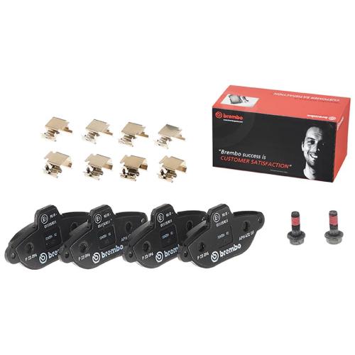 BREMBO Bremsscheibe 08.5085.1X + Bremsbelagsatz, Scheibenbremse P 23 096 Bild BREMBO Bremsscheibe 08.5085.1X + Bremsbelagsatz, Scheibenbremse P 23 096