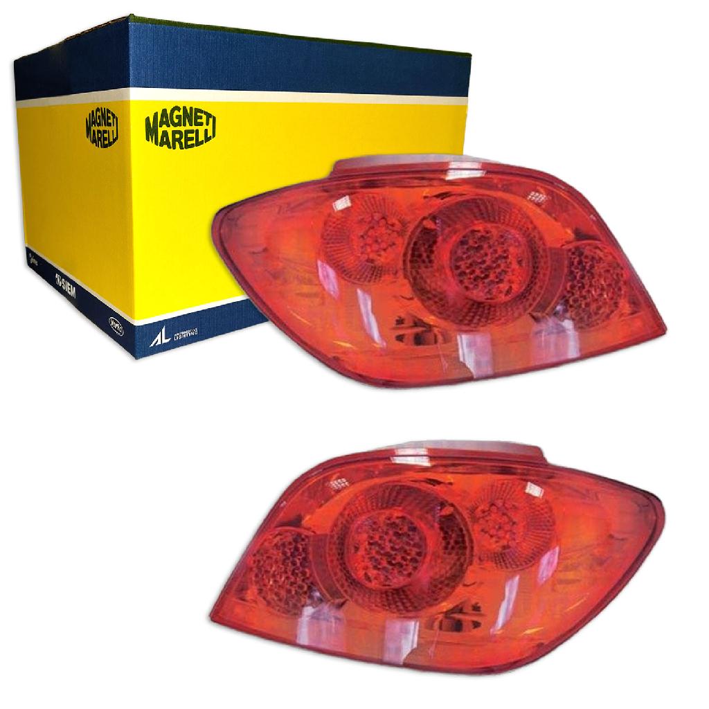 MAGNETI MARELLI Heckleuchte 714025700802 + Heckleuchte 714025700702
