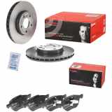 BREMBO Bremsbelagsatz, Scheibenbremse P 24 061 + Bremsscheibe 09.A905.11