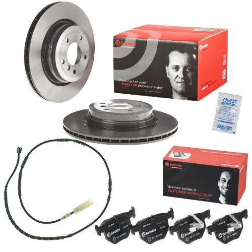 BREMBO Bremsscheibe 09.A270.11 + Bremsbelagsatz, Scheibenbremse P 06 039 + Warnkontakt, Bremsbelagverschleiß A 00 439 Bild BREMBO Bremsscheibe 09.A270.11 + Bremsbelagsatz, Scheibenbremse P 06 039 + Warnkontakt, Bremsbelagverschleiß A 00 439