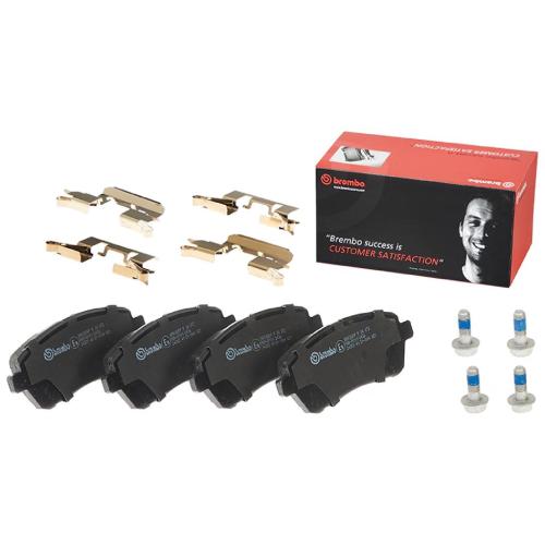 BREMBO Bremsbelagsatz, Scheibenbremse P 24 072 + Bremsscheibe 09.A968.21 Bild BREMBO Bremsbelagsatz, Scheibenbremse P 24 072 + Bremsscheibe 09.A968.21