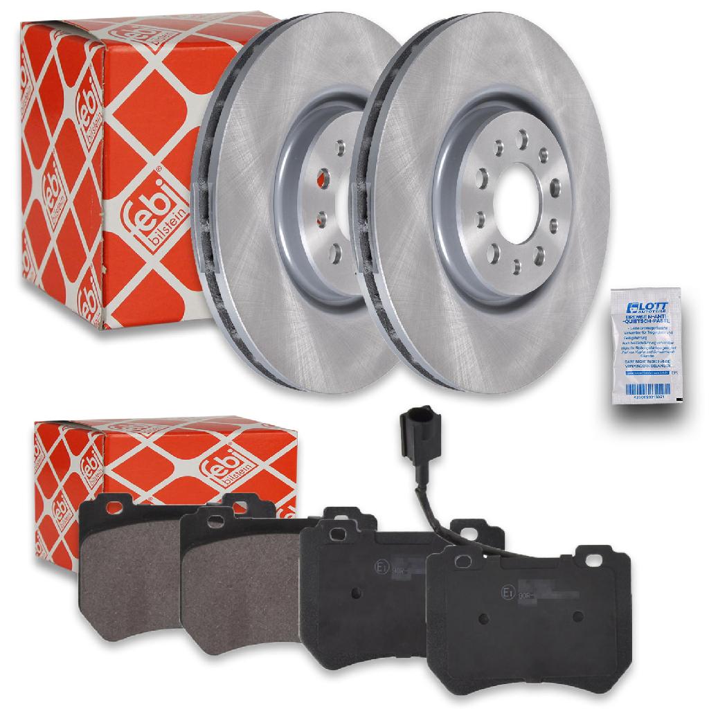 FEBI BILSTEIN Bremsbelagsatz, Scheibenbremse 16882 + Bremsscheibe 44052