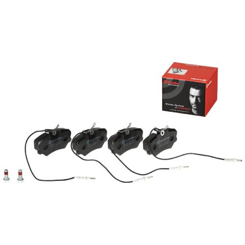 BREMBO Bremsscheibe 09.4987.2X + Bremsbelagsatz, Scheibenbremse P 61 050 Bild BREMBO Bremsscheibe 09.4987.2X + Bremsbelagsatz, Scheibenbremse P 61 050