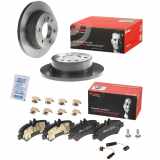 BREMBO Bremsscheibe 08.9509.11 + Bremsbelagsatz, Scheibenbremse P 50 084