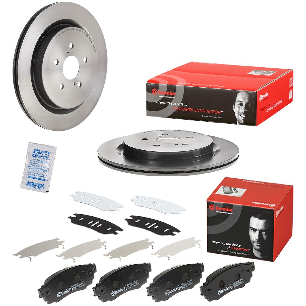 BREMBO Bremsscheibe 09.E031.11 + Bremsbelagsatz, Scheibenbremse P 83 160