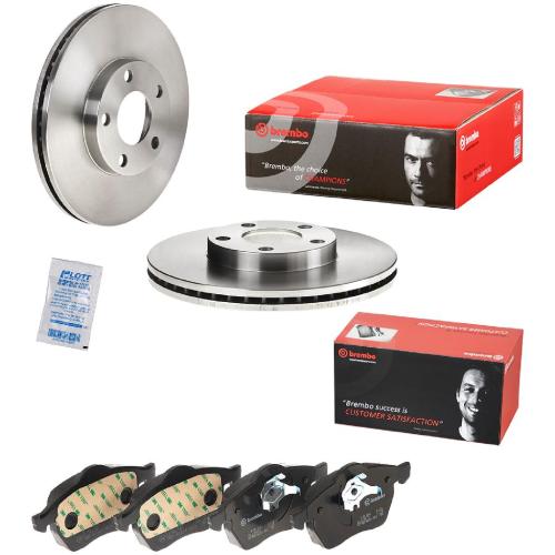 BREMBO Bremsbelagsatz, Scheibenbremse P 85 036 + Bremsscheibe 09.7195.10 Bild BREMBO Bremsbelagsatz, Scheibenbremse P 85 036 + Bremsscheibe 09.7195.10