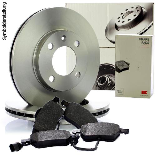 NK Bremsscheibe 204724 + Bremsbelagsatz, Scheibenbremse 224716 Bild NK Bremsscheibe 204724 + Bremsbelagsatz, Scheibenbremse 224716