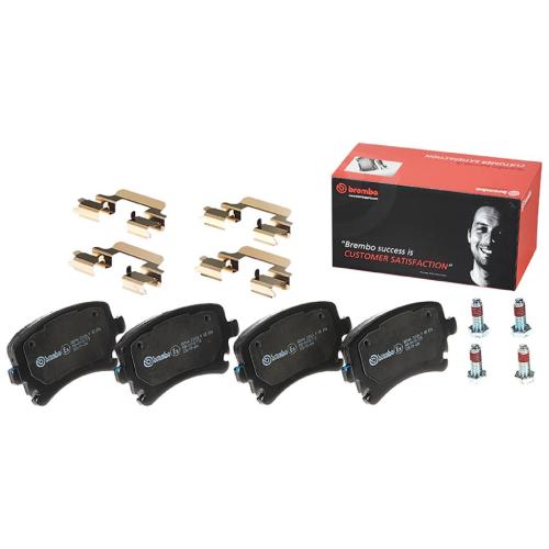 BREMBO Bremsscheibe 08.8843.2X + Bremsbelagsatz, Scheibenbremse P 85 076 Bild BREMBO Bremsscheibe 08.8843.2X + Bremsbelagsatz, Scheibenbremse P 85 076