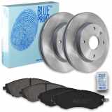 BLUE PRINT Bremsbelagsatz, Scheibenbremse ADG04207 + Bremsscheibe ADG04363