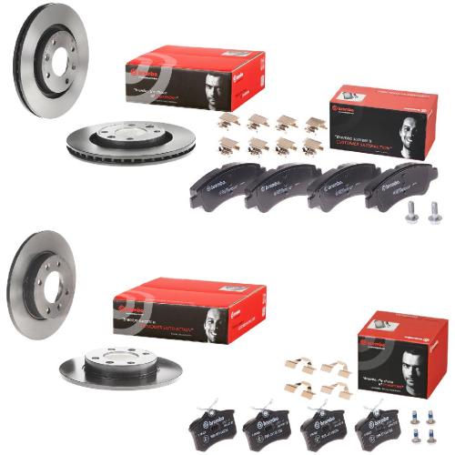 BREMBO Bremsbelagsatz, Scheibenbremse P 85 020 + Bremsbelagsatz, Scheibenbremse P 61 066 + Bremsscheibe 09.8695.11 + Bremsscheibe 08.9719.11 Bild BREMBO Bremsbelagsatz, Scheibenbremse P 85 020 + Bremsbelagsatz, Scheibenbremse P 61 066 + Bremsscheibe 09.8695.11 + Bremsscheibe 08.9719.11