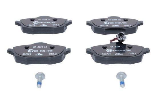 ATE Bremsscheibe 24.0122-0197.1 + Bremsbelagsatz, Scheibenbremse 13.0460-2724.2 Bild ATE Bremsscheibe 24.0122-0197.1 + Bremsbelagsatz, Scheibenbremse 13.0460-2724.2