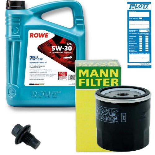 Rowe Inspektionskit Motoröl + Ölfilter + Ablassschraube Bild Rowe Inspektionskit Motoröl + Ölfilter + Ablassschraube