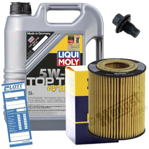 MAPCO Verschlussschraube, Ölwanne 95948 LIQUI MOLY Motoröl 3701 HENGST FILTER Ölfilter E610H D38 Bild MAPCO Verschlussschraube, Ölwanne 95948 LIQUI MOLY Motoröl 3701 HENGST FILTER Ölfilter E610H D38