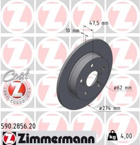 ZIMMERMANN Bremsbelagsatz, Scheibenbremse 26153.160.2 + Bremsscheibe 590.2855.20 + Bremsbelagsatz, Scheibenbremse 26149.190.2 + Bremsscheibe 590.2856.20 Bild ZIMMERMANN Bremsbelagsatz, Scheibenbremse 26153.160.2 + Bremsscheibe 590.2855.20 + Bremsbelagsatz, Scheibenbremse 26149.190.2 + Bremsscheibe 590.2856.20