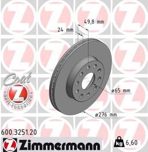ZIMMERMANN Bremsscheibe 600.3251.20 + Bremsscheibe 600.3241.20 + Bremsbelagsatz, Scheibenbremse 25009.165.1 + Bremsbelagsatz, Scheibenbremse 22035.175.2 Bild ZIMMERMANN Bremsscheibe 600.3251.20 + Bremsscheibe 600.3241.20 + Bremsbelagsatz, Scheibenbremse 25009.165.1 + Bremsbelagsatz, Scheibenbremse 22035.175.2