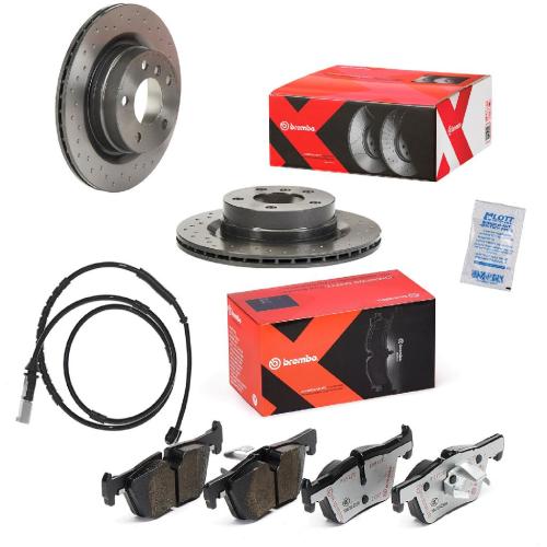 BREMBO Bremsbelagsatz, Scheibenbremse P 06 071X + Warnkontakt, Bremsbelagverschleiß A 00 474 + Bremsscheibe 09.9793.2X Bild BREMBO Bremsbelagsatz, Scheibenbremse P 06 071X + Warnkontakt, Bremsbelagverschleiß A 00 474 + Bremsscheibe 09.9793.2X