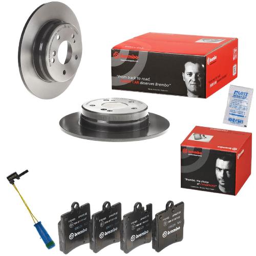 BREMBO Bremsscheibe 08.5178.31 + Warnkontakt, Bremsbelagverschleiß A 00 377 + Bremsbelagsatz, Scheibenbremse P 50 033 Bild BREMBO Bremsscheibe 08.5178.31 + Warnkontakt, Bremsbelagverschleiß A 00 377 + Bremsbelagsatz, Scheibenbremse P 50 033