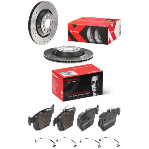 BREMBO Bremsscheibe 09.A200.1X + Bremsbelagsatz, Scheibenbremse P 85 184 Bild BREMBO Bremsscheibe 09.A200.1X + Bremsbelagsatz, Scheibenbremse P 85 184