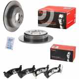 BREMBO Bremsscheibe 08.8264.81 + Bremsbelagsatz, Scheibenbremse P 37 012