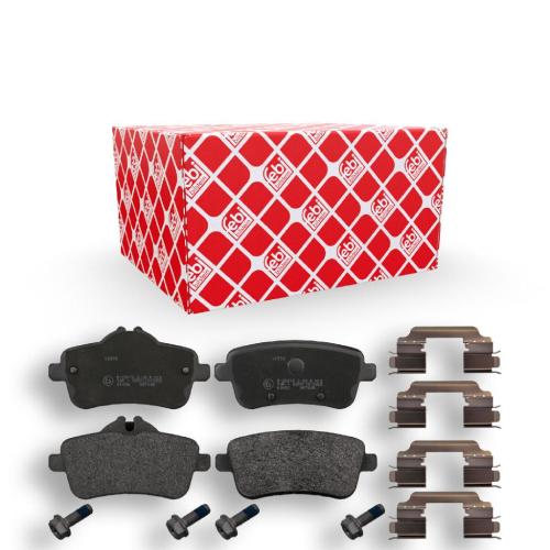 FEBI BILSTEIN Bremsbelagsatz, Scheibenbremse 16900 + Bremsbelagsatz, Scheibenbremse 16990 + Bremsscheibe 24745 + Warnkontakt, Bremsbelagverschleiß 22663 + Warnkontakt, Bremsbelagverschleiß 19186 + Bremsscheibe 171491 Bild FEBI BILSTEIN Bremsbelagsatz, Scheibenbremse 16900 + Bremsbelagsatz, Scheibenbremse 16990 + Bremsscheibe 24745 + Warnkontakt, Bremsbelagverschleiß 22663 + Warnkontakt, Bremsbelagverschleiß 19186 + Bremsscheibe 171491