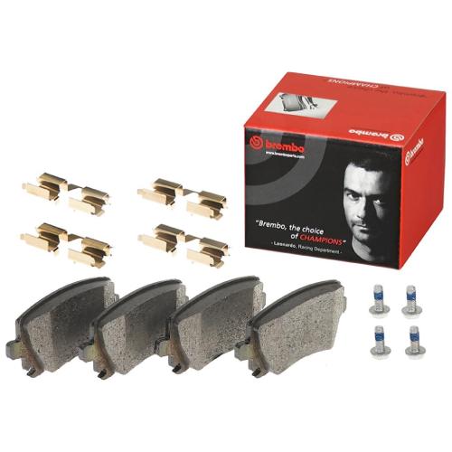 BREMBO Bremsscheibe 08.8843.2X + Bremsbelagsatz, Scheibenbremse P 85 073 Bild BREMBO Bremsscheibe 08.8843.2X + Bremsbelagsatz, Scheibenbremse P 85 073