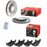 BREMBO Bremsbelagsatz, Scheibenbremse P 59 026 + Bremsscheibe 09.6997.11