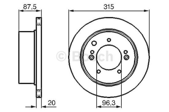 BOSCH Bremsscheibe 0 986 479 232 + Bremsbelagsatz, Scheibenbremse 0 986 494 590 Bild BOSCH Bremsscheibe 0 986 479 232 + Bremsbelagsatz, Scheibenbremse 0 986 494 590